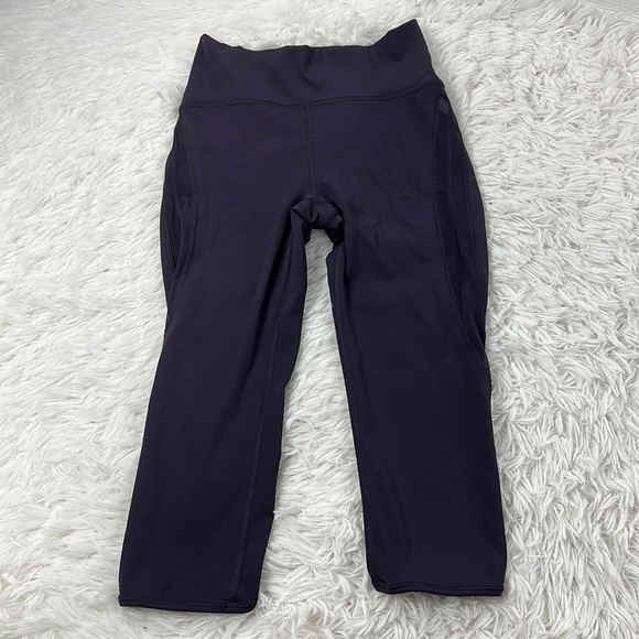 🔥$SALE$🔥 Lululemon Sun Setter Crop (17") Boysenberry - Picture 1 of 5